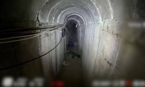 以军称发现哈马斯在加沙医院地下修建地道，画面公布